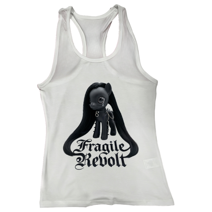 Pony with Long Hair and Tears