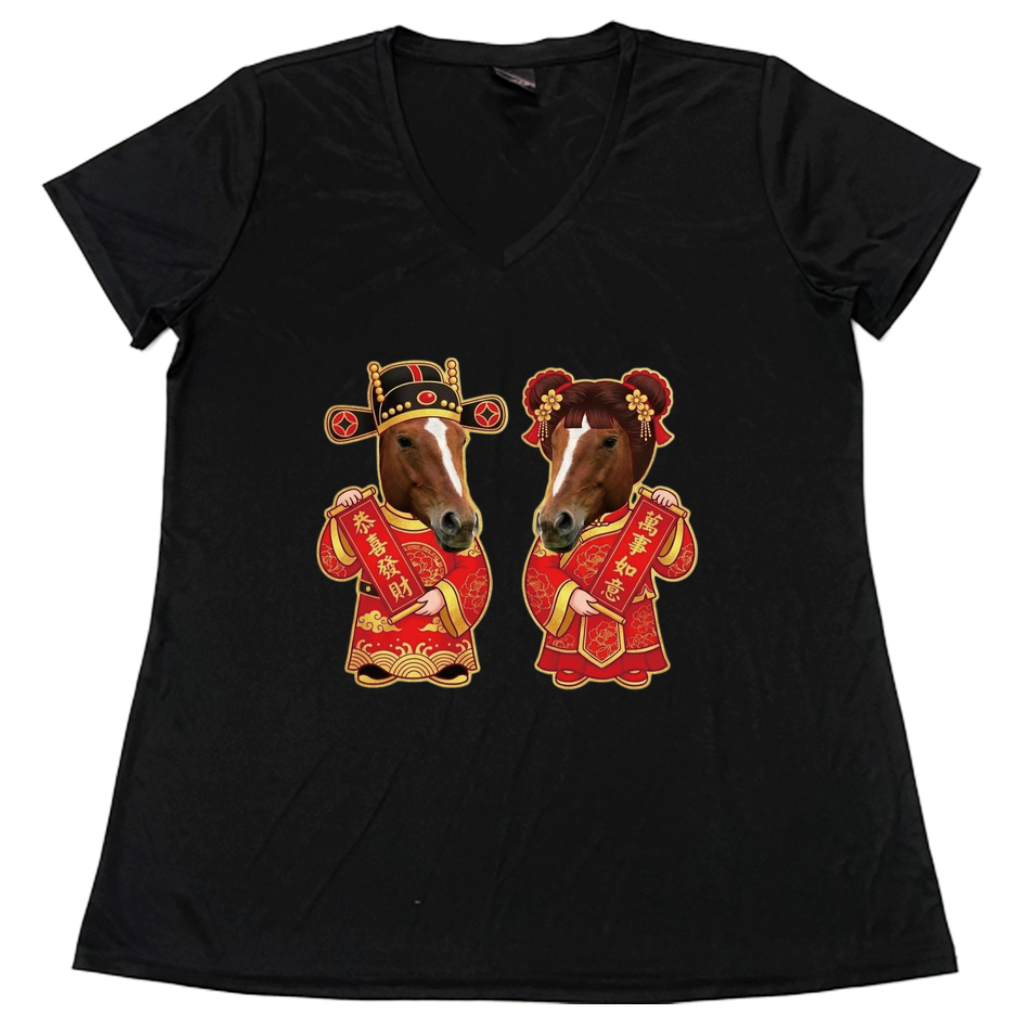 New Year's greeting doll