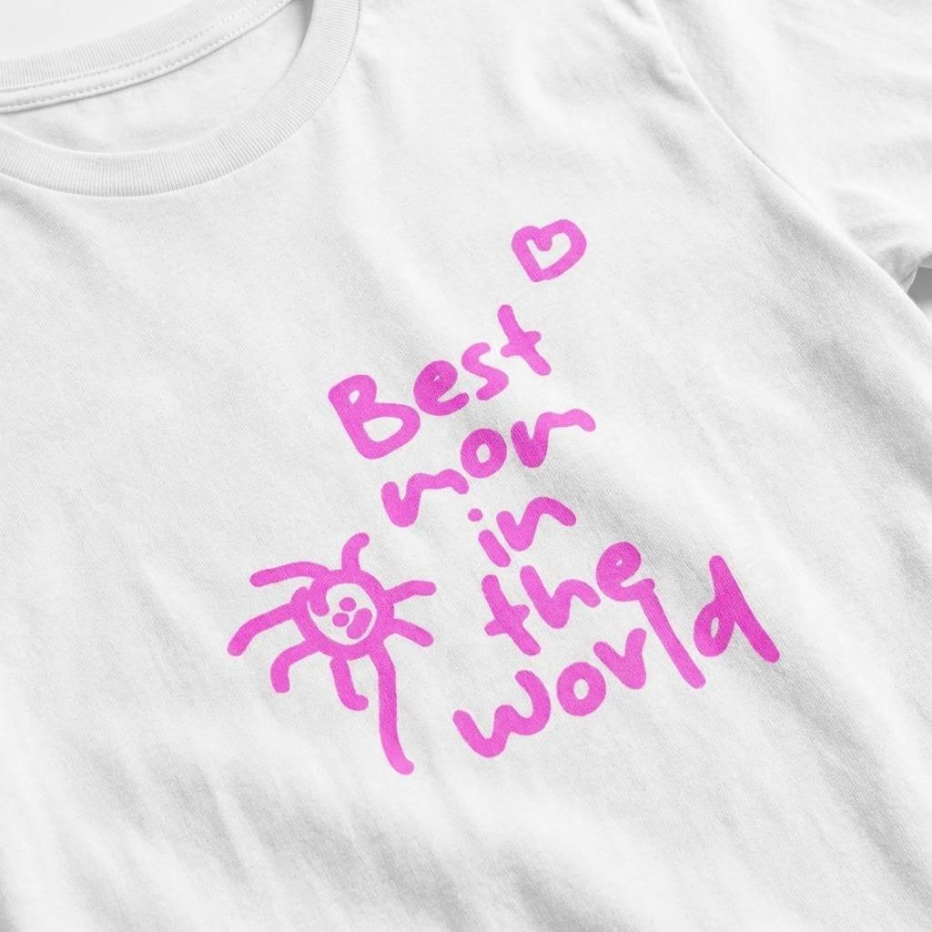 Mothers Day Quotes,Best Mom in the World T-Shirt, Custom Mother's day T-shirt