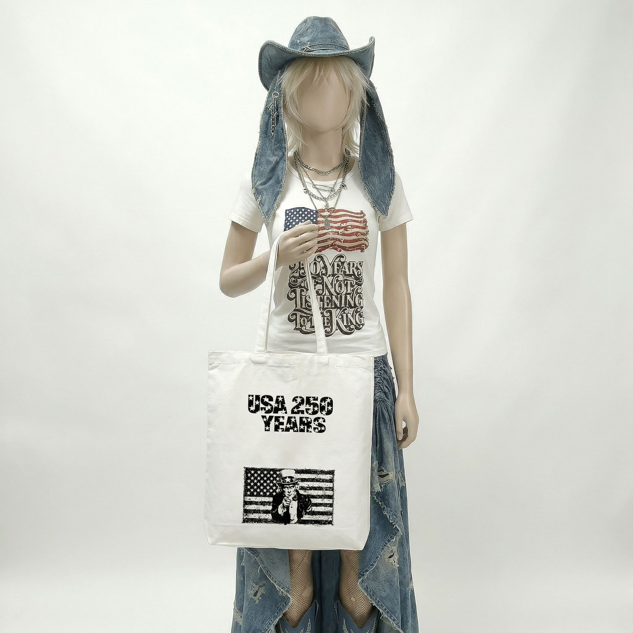 USA 250 Years Tote Bag